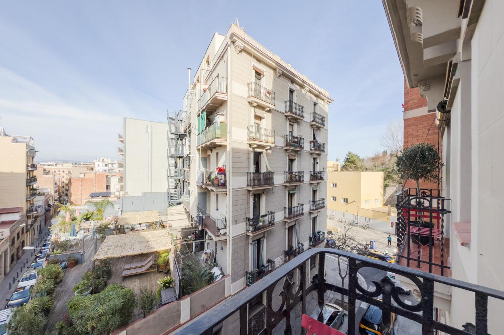 Magalhaes - Trad Flat In Poble Sec, Near Ramblas Barcelona Kültér fotó
