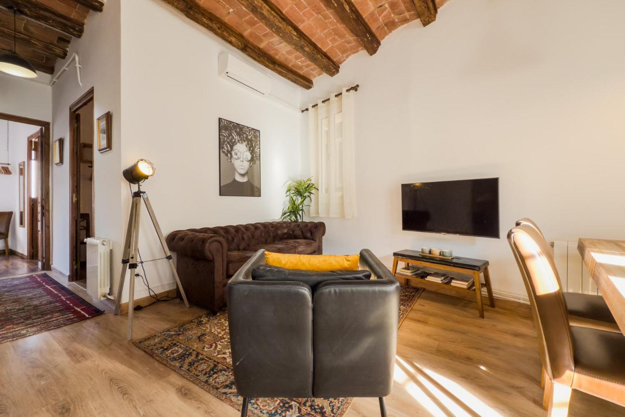 Magalhaes - Trad Flat In Poble Sec, Near Ramblas Barcelona Kültér fotó