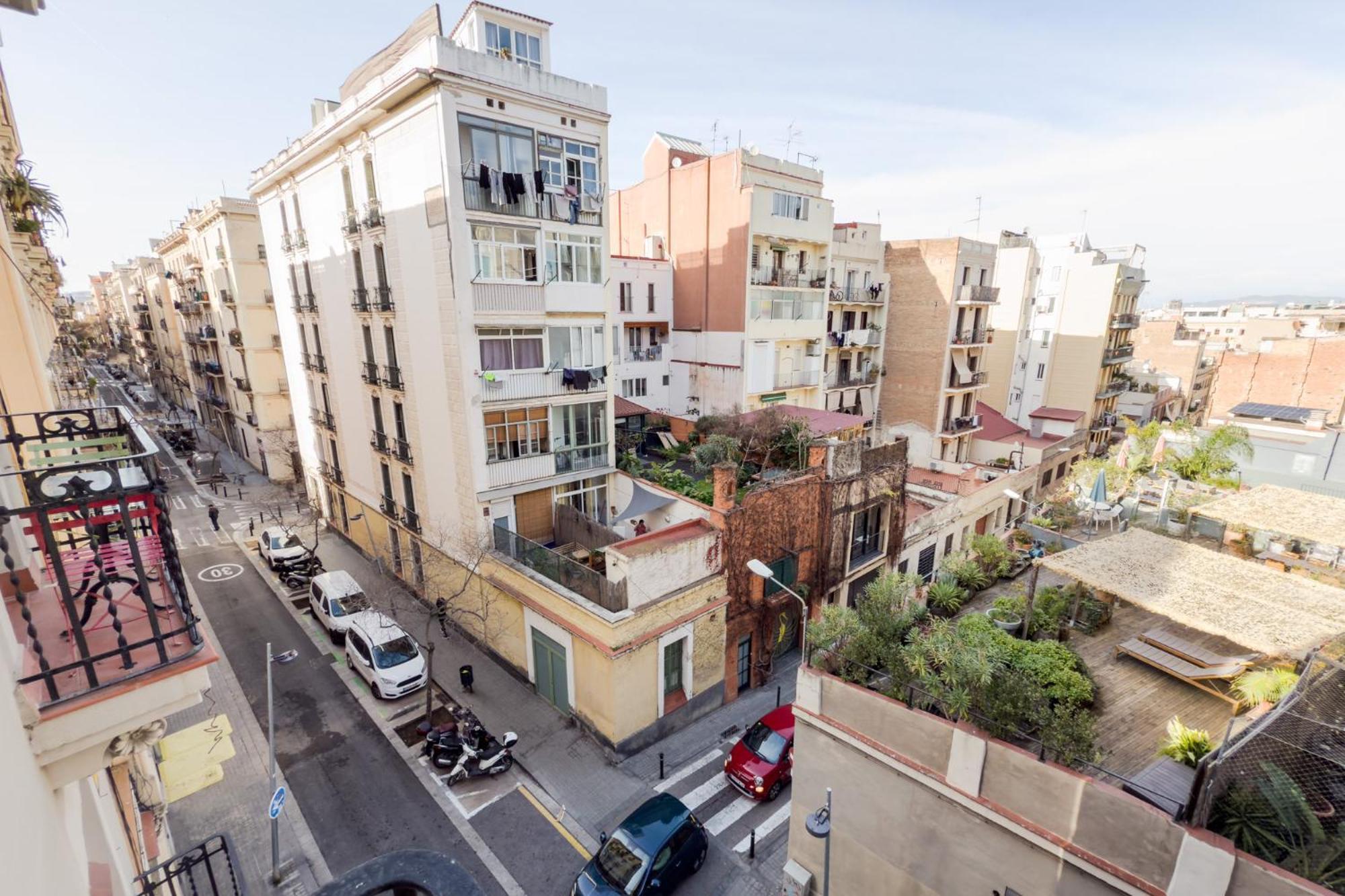 Magalhaes - Trad Flat In Poble Sec, Near Ramblas Barcelona Kültér fotó